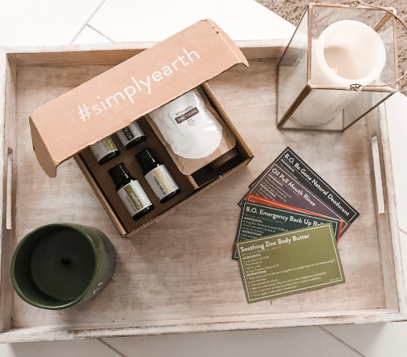 Simply Earth Essential Oils January 2021 Box Review
