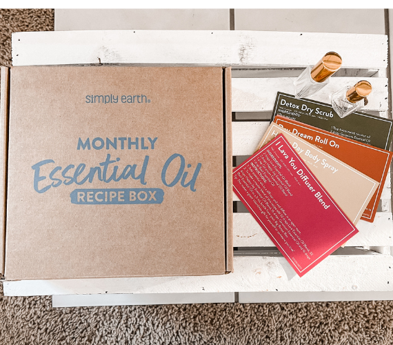 Simply Earth Essential Oils February 2021 Box Review